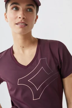 Camiseta Transpirable Morado^Dash and Stars Online