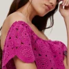 Camiseta Volante Crochet^Pedro del Hierro Hot