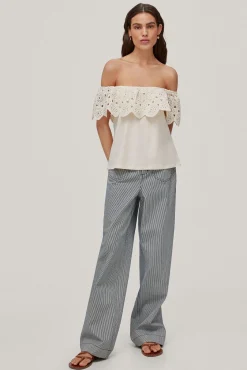Camiseta Volante Crochet^Pedro del Hierro Sale