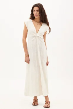 Canela. Vestido Midi De Punto^Hoss Intropia Discount