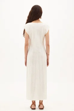 Canela. Vestido Midi De Punto^Hoss Intropia Discount