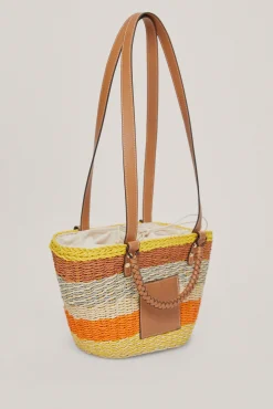 Capazo Rayas De Rafia Multicolor^Pedro del Hierro Cheap