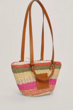 Capazo Rayas De Rafia Multicolor^Pedro del Hierro Store