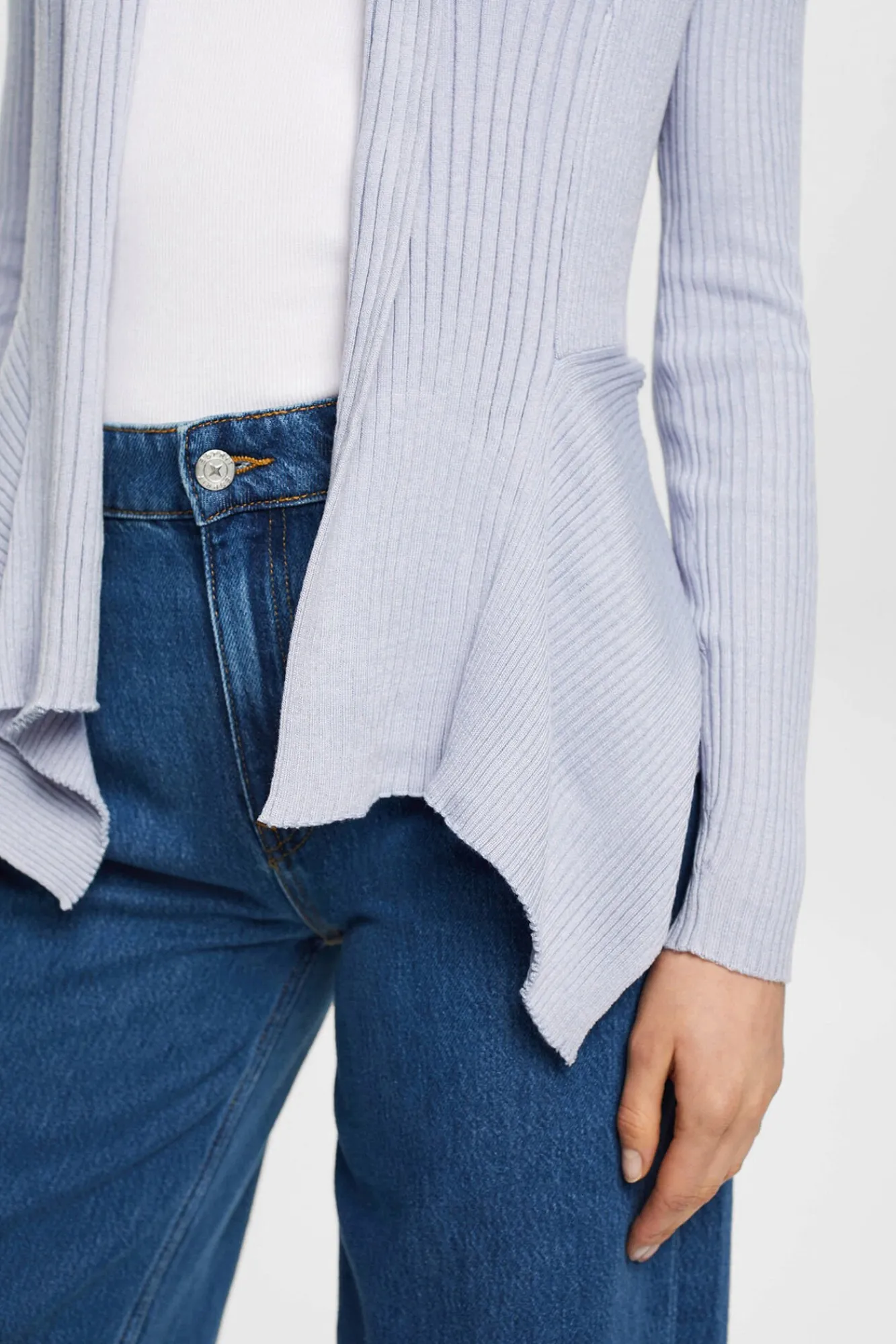 Cardigan Abierto Punto Canale^Esprit Clearance