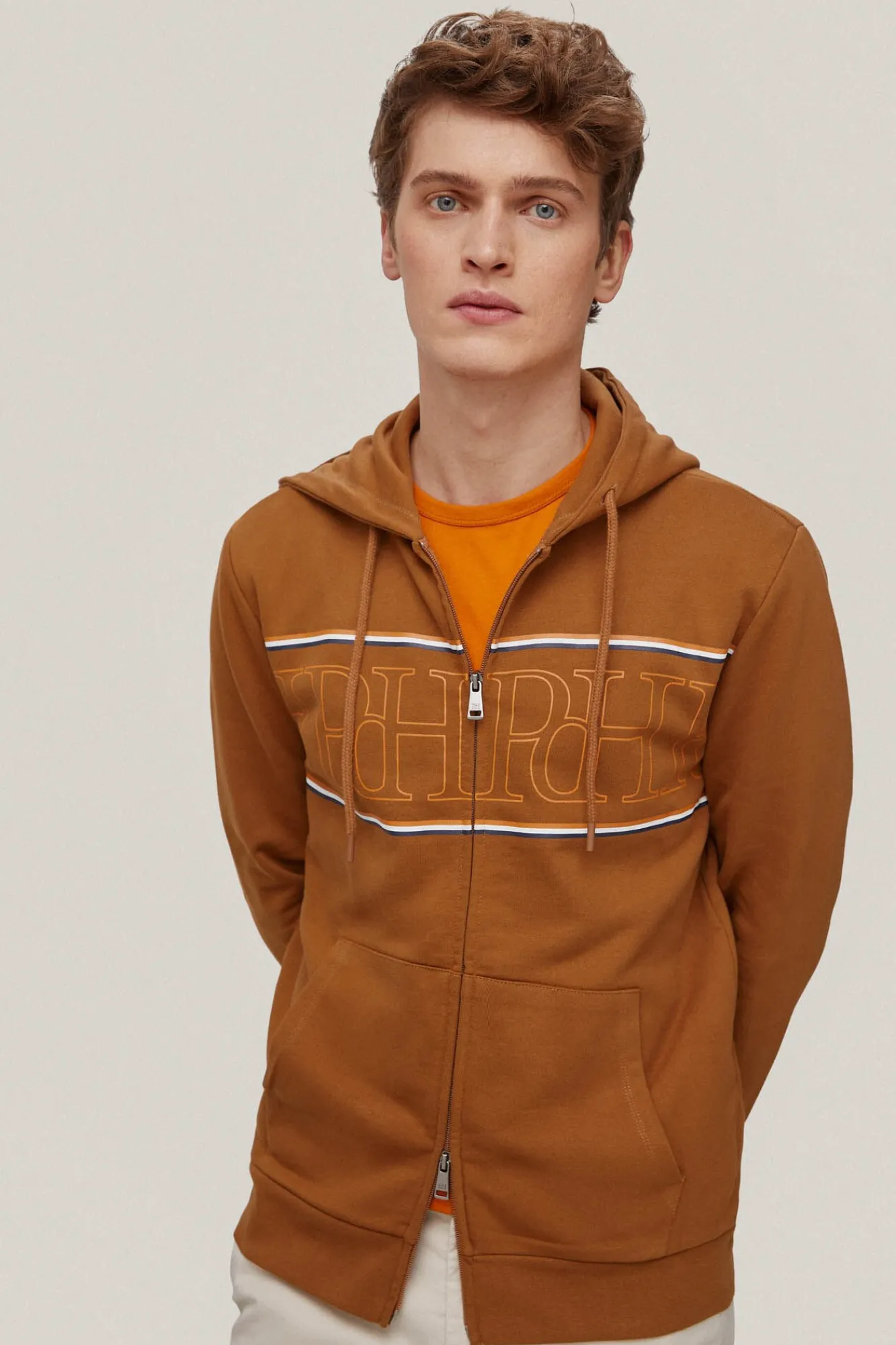Cardigan Capucha Logo^Pedro del Hierro Cheap