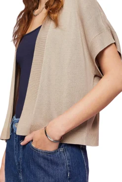 Cardigan Corto Abierto Manga Corta^Esprit Store