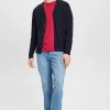 Cardigan De Punto Fino Algodon^Esprit Outlet