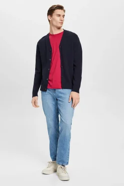 Cardigan De Punto Fino Algodon^Esprit Outlet