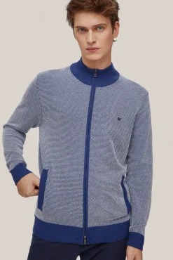 Cardigan Estructura Bicolor Cremallera^Pedro del Hierro Fashion