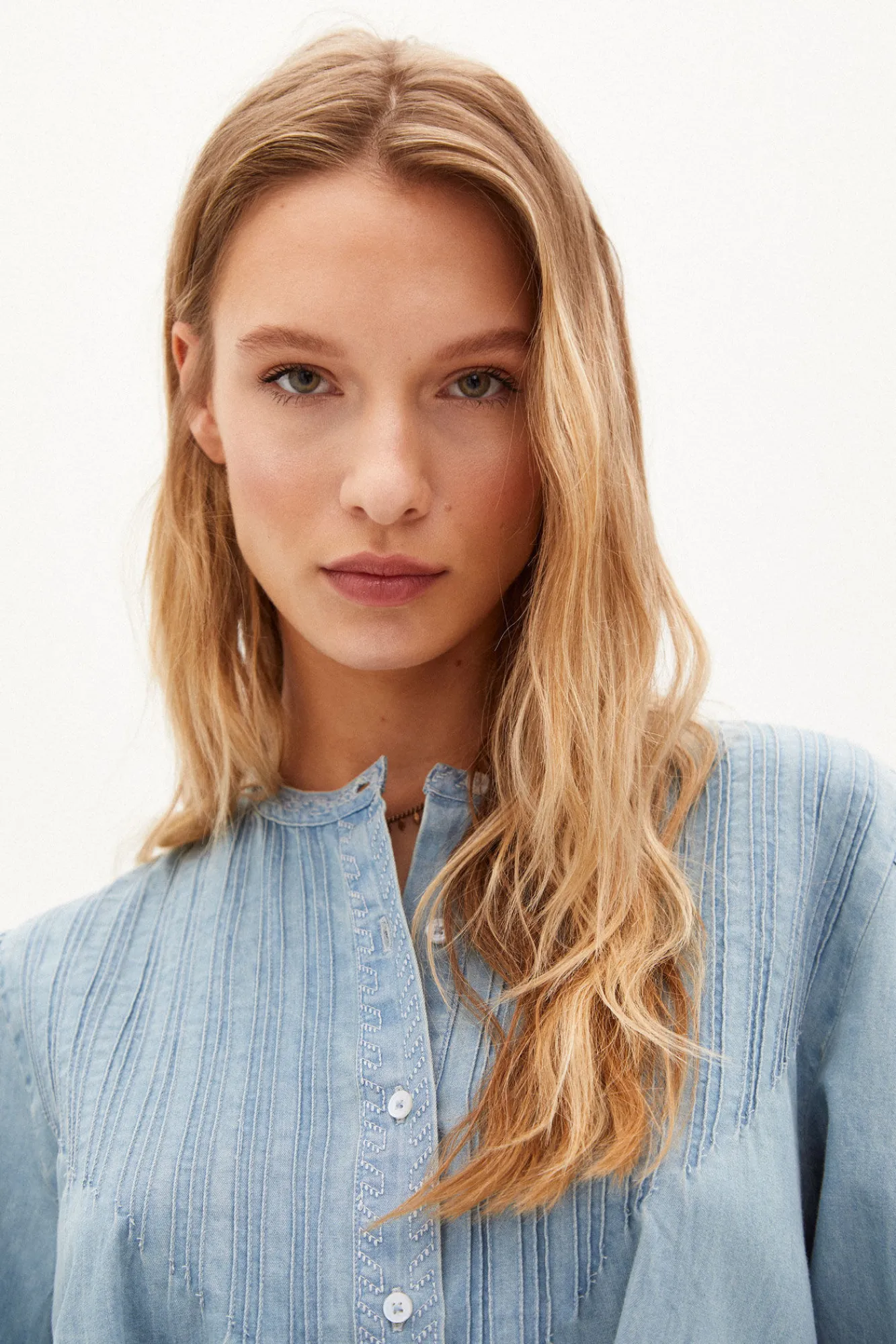 Carlota Camisa Vaquera^Hoss Intropia Shop