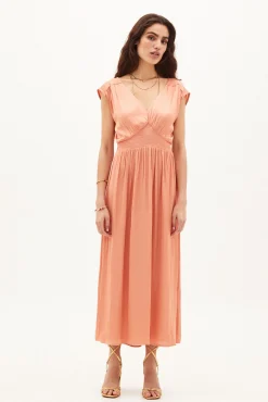 Carmela. Vestido Midi Satinado^Hoss Intropia Shop