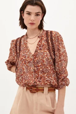 Carmen Camisa Fluida Estampada^Hoss Intropia Flash Sale