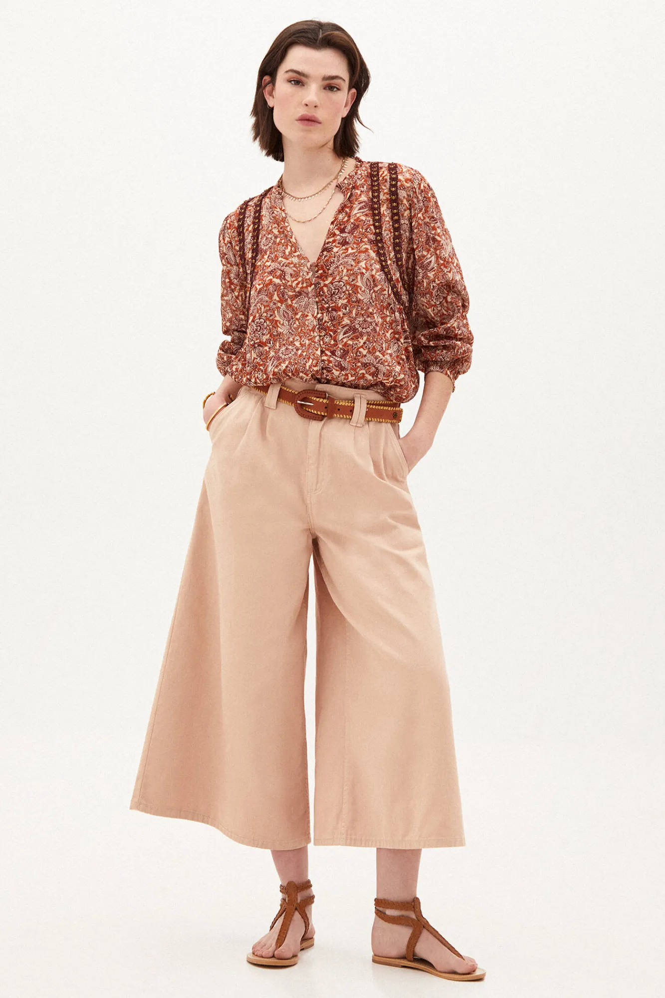 Carmen Camisa Fluida Estampada^Hoss Intropia Flash Sale