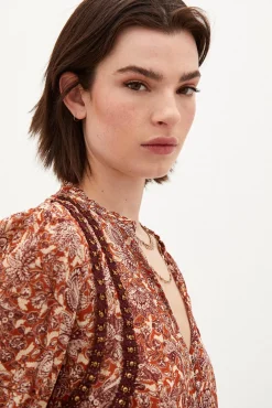 Carmen Camisa Fluida Estampada^Hoss Intropia Flash Sale