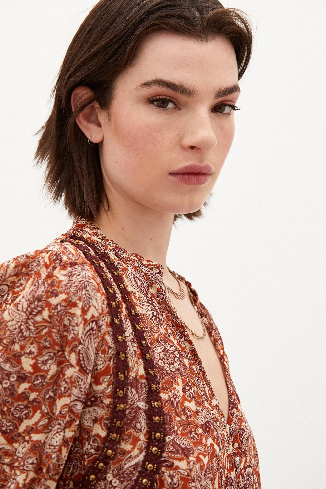 Carmen Camisa Fluida Estampada^Hoss Intropia Flash Sale