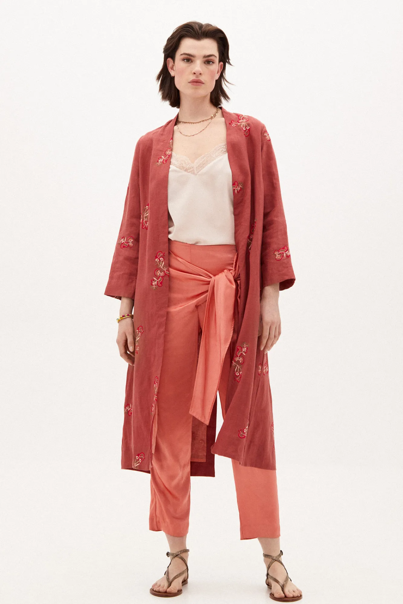 Carmina Kimono Largo Bordado^Hoss Intropia New
