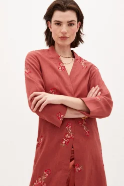 Carmina Kimono Largo Bordado^Hoss Intropia New
