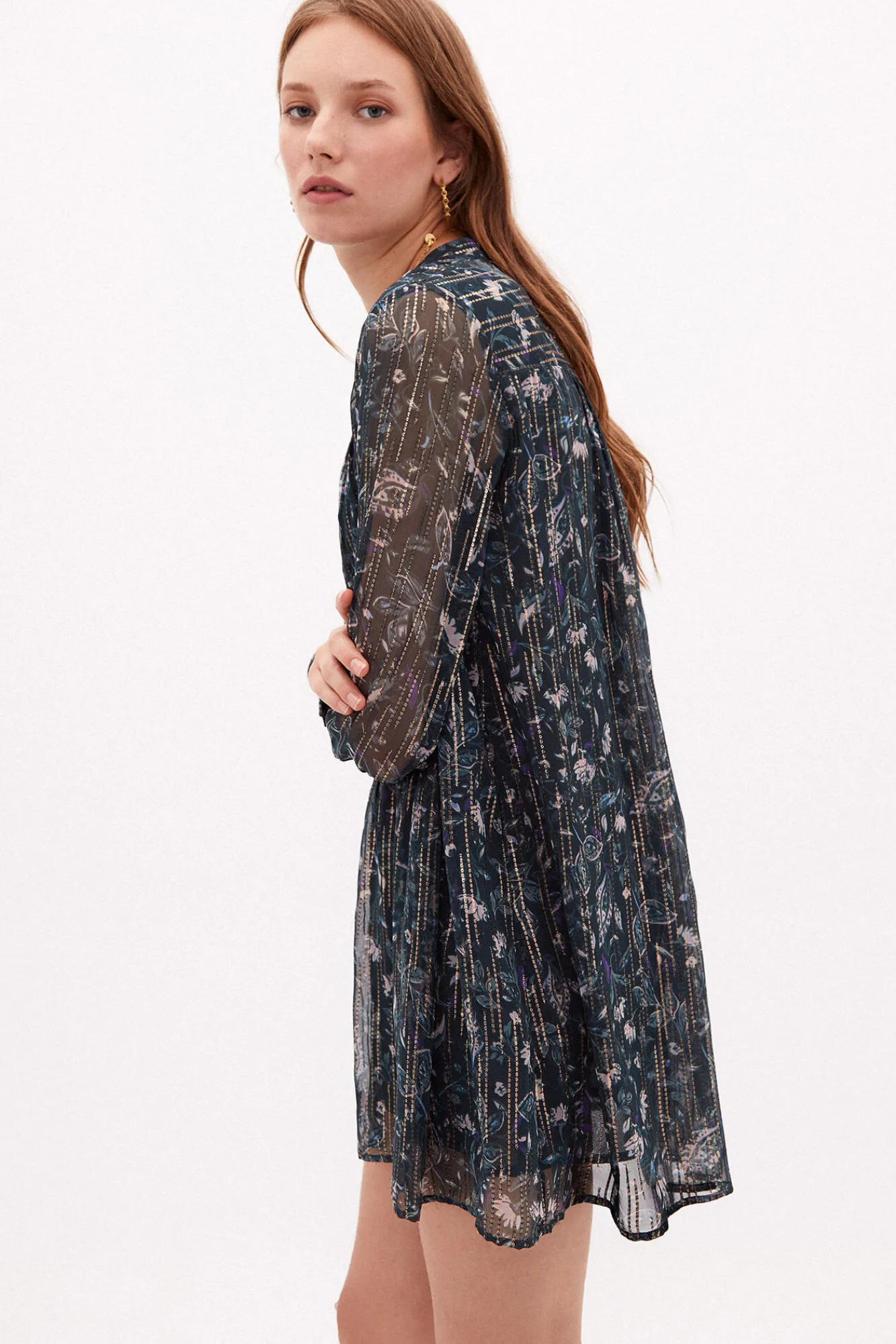 Carole Vestido Corto Estampado Con Lurex^Hoss Intropia Fashion