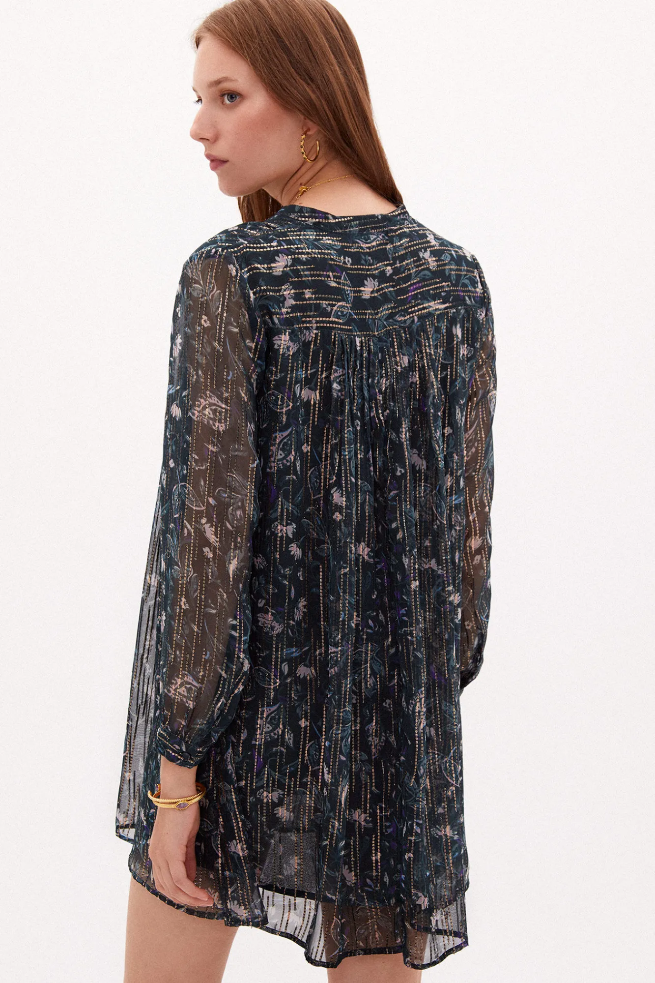 Carole Vestido Corto Estampado Con Lurex^Hoss Intropia Fashion