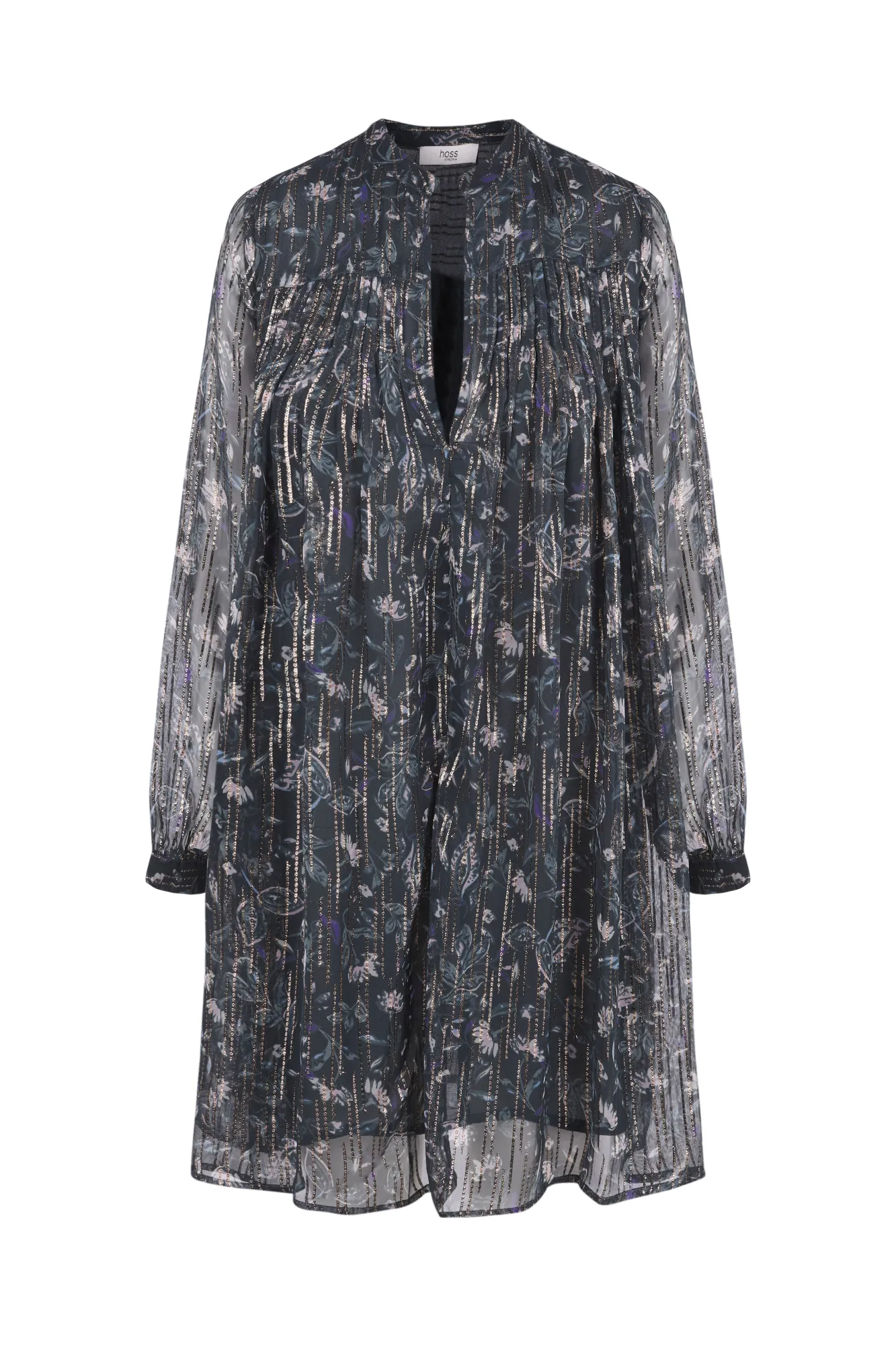 Carole Vestido Corto Estampado Con Lurex^Hoss Intropia Fashion
