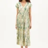 Casia. Vestido Midi Estampado^Hoss Intropia Hot