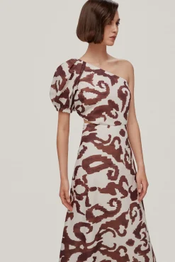 Casilda. Vestido Asimetrico Cut Out^TFP by Tamara Falco Outlet