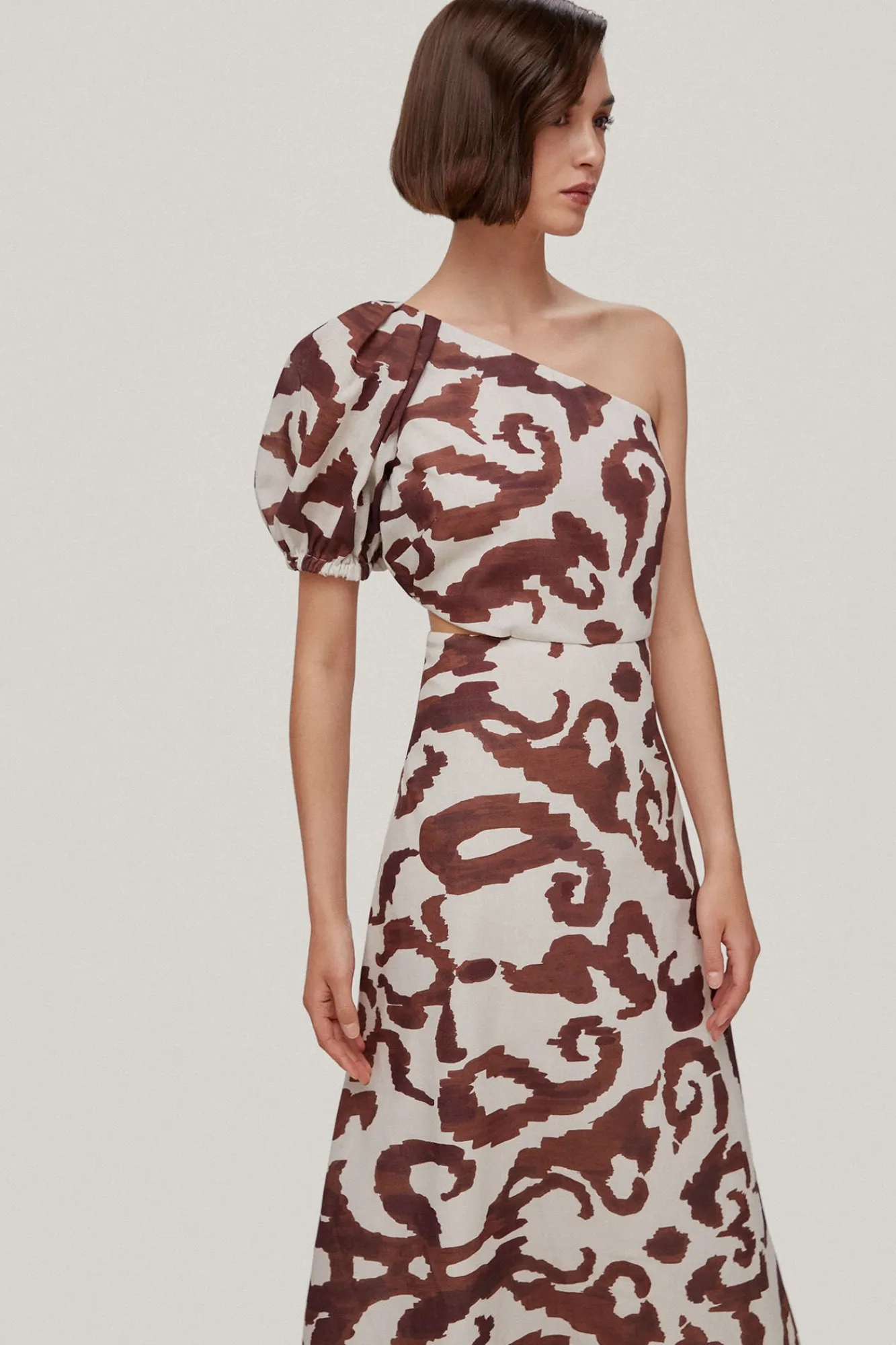 Casilda. Vestido Asimetrico Cut Out^TFP by Tamara Falco Outlet