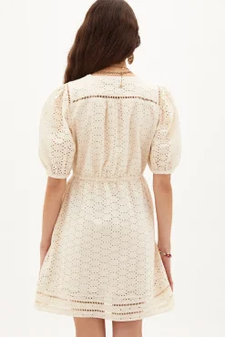 Catarina. Vestido Corto Bordado Ingles^Hoss Intropia New