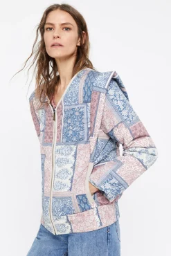Cazadora Acolchada Estampada^Cortefiel Flash Sale