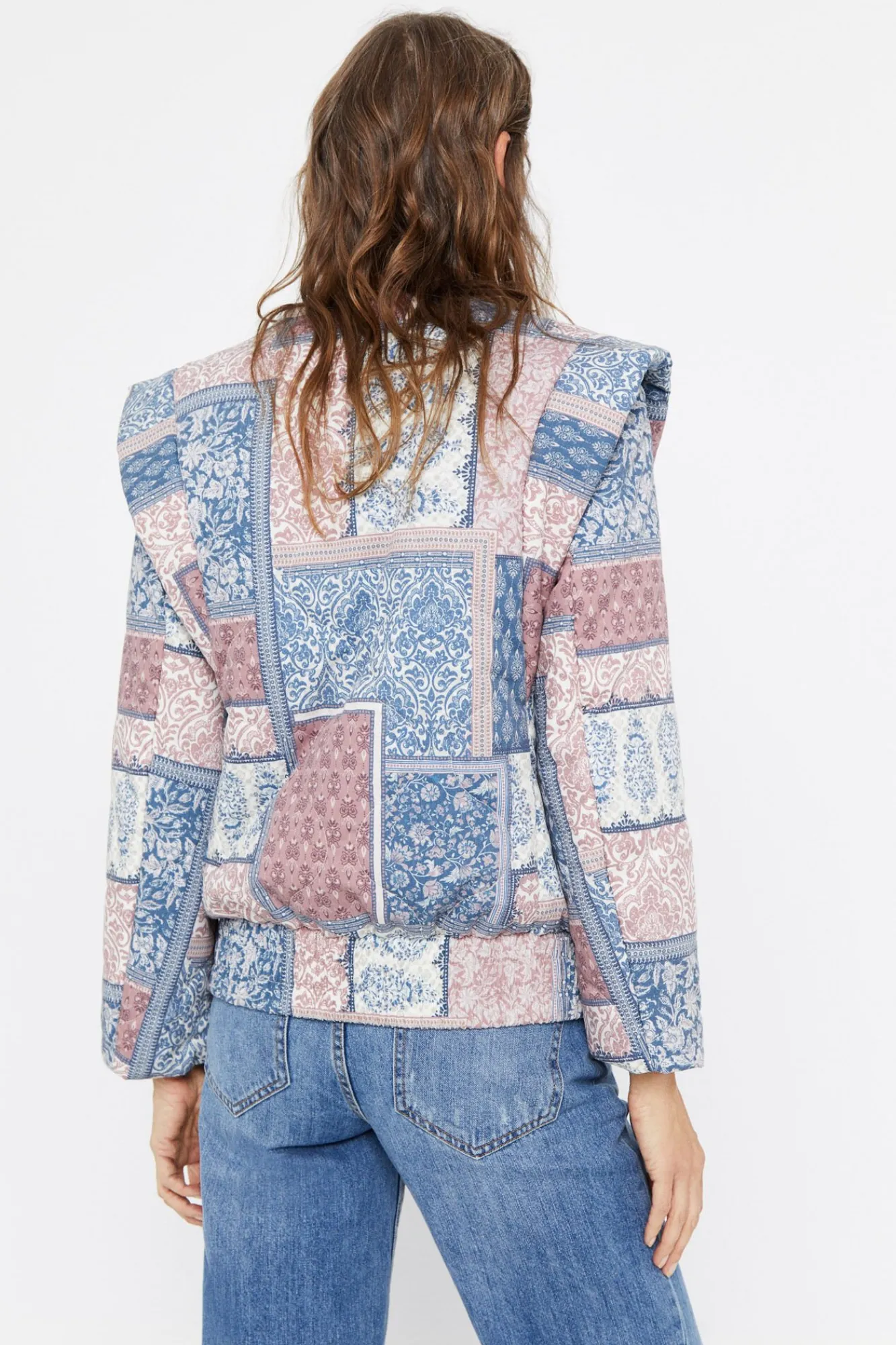 Cazadora Acolchada Estampada^Cortefiel Flash Sale
