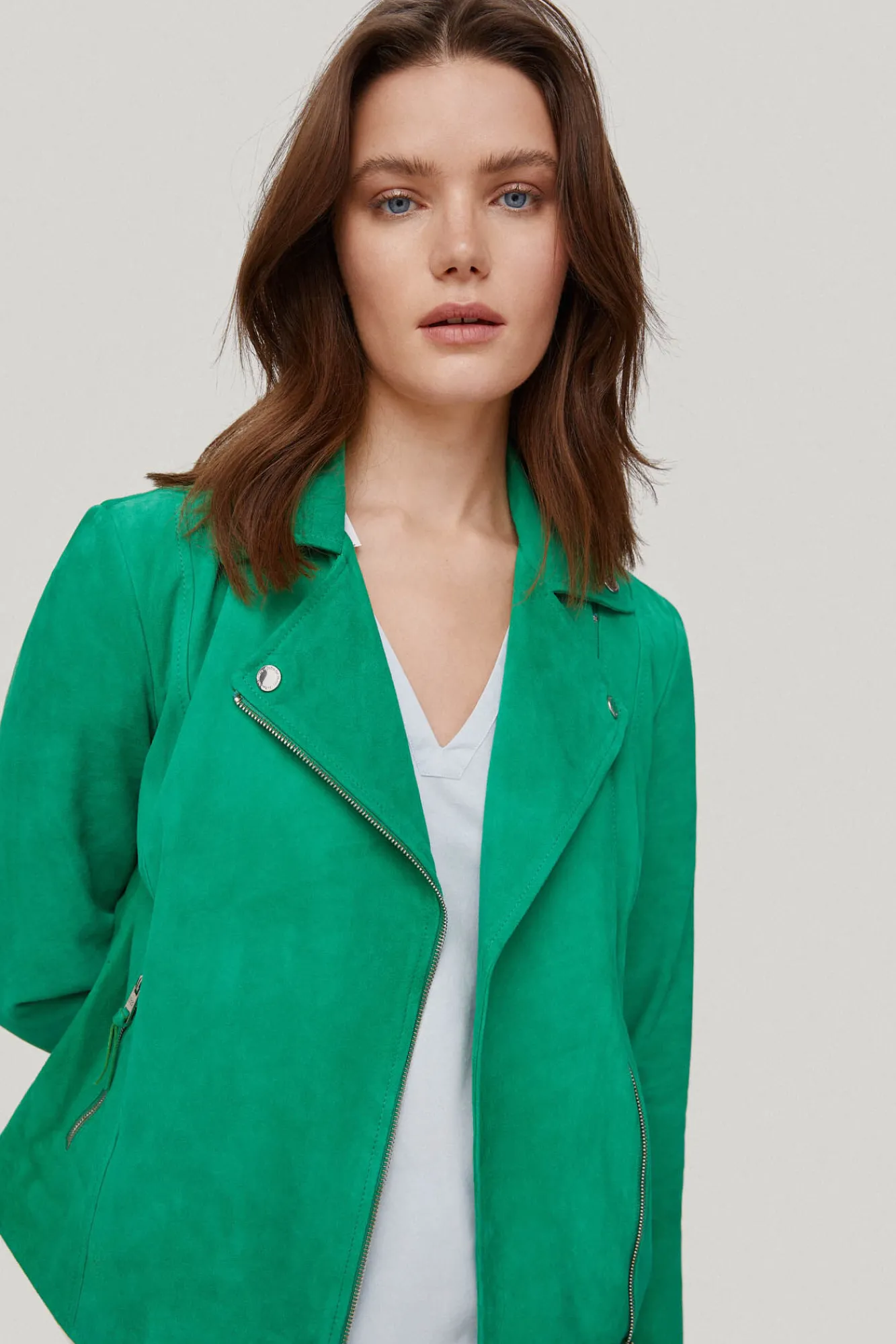 Cazadora Perfecto De Ante^Pedro del Hierro Clearance