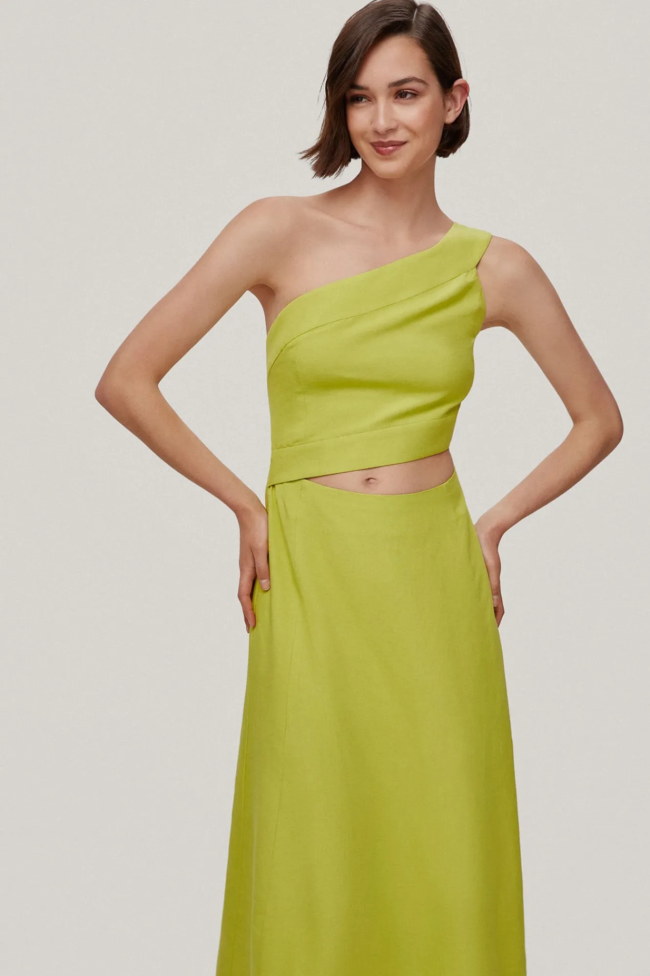 Celina. Vestido Asimetrico Cut Out^TFP by Tamara Falco Outlet