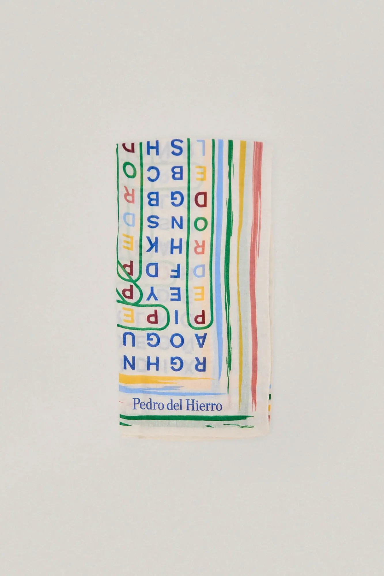 Chal Estampado Logotipo Sopa De Letras^Pedro del Hierro Cheap