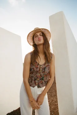 Chaleco En Sangalo Estampado^Slowlove Flash Sale