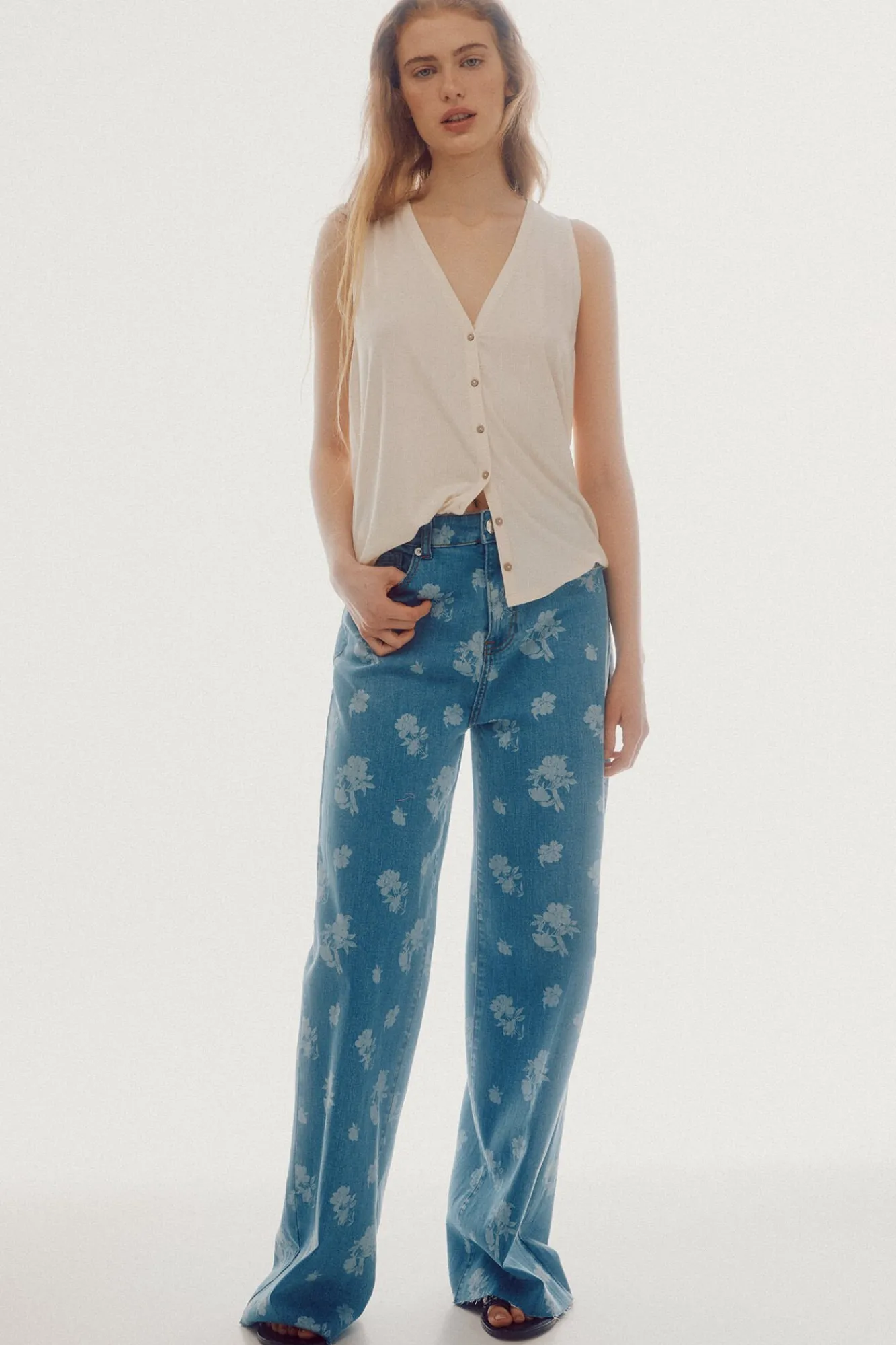 Chaleco Fluido De Punto^Slowlove Best Sale