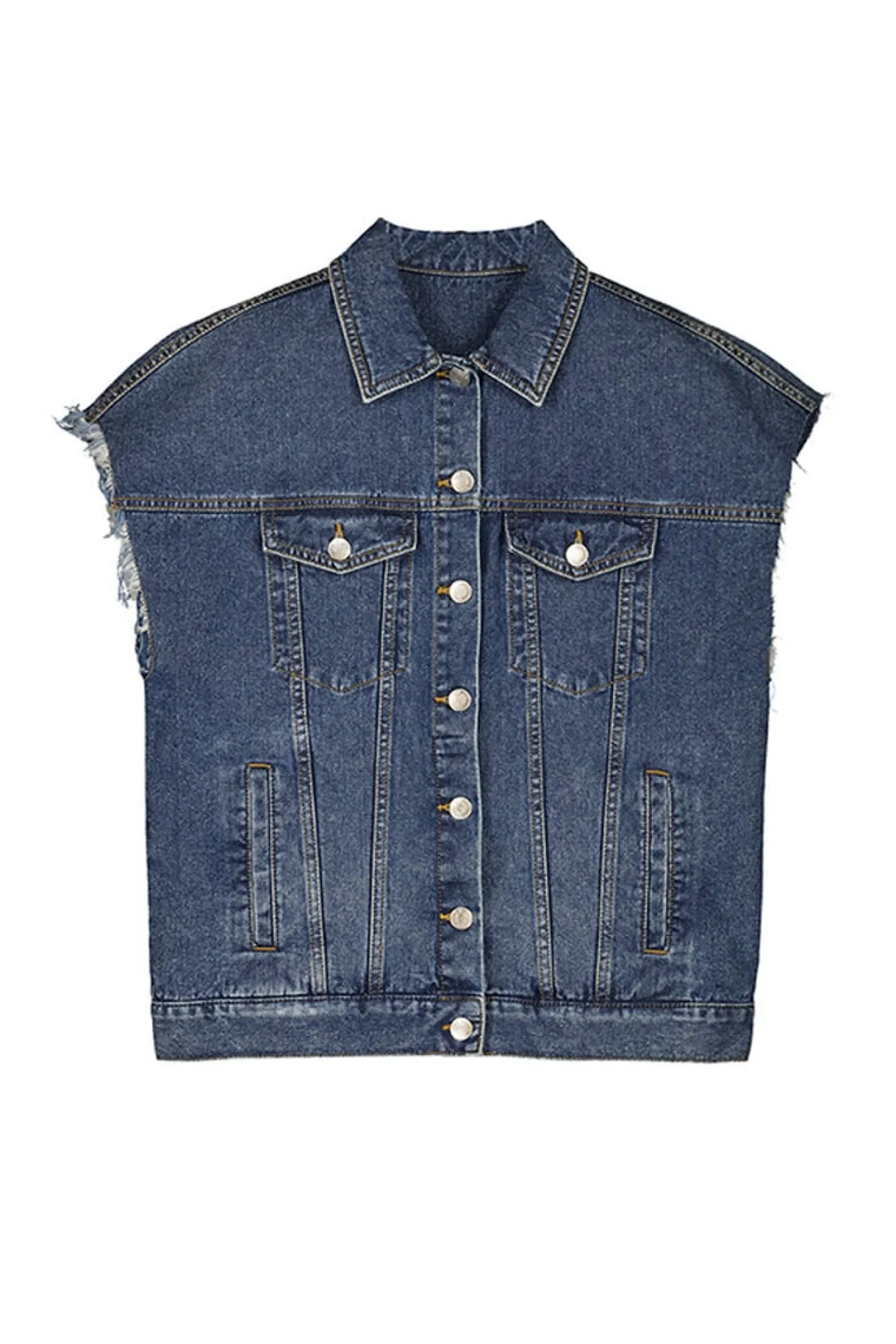 Chaleco Vaquero Bordado^Slowlove Online