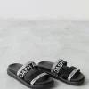 Chanclas Tiras Logo Gris^Dash and Stars Store