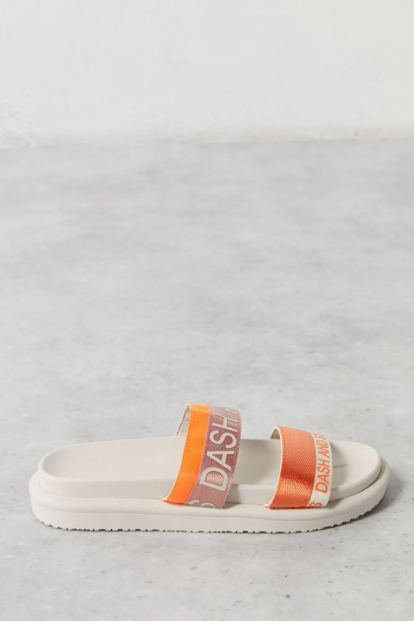 Chanclas Tiras Logo Naranja^Dash and Stars Cheap