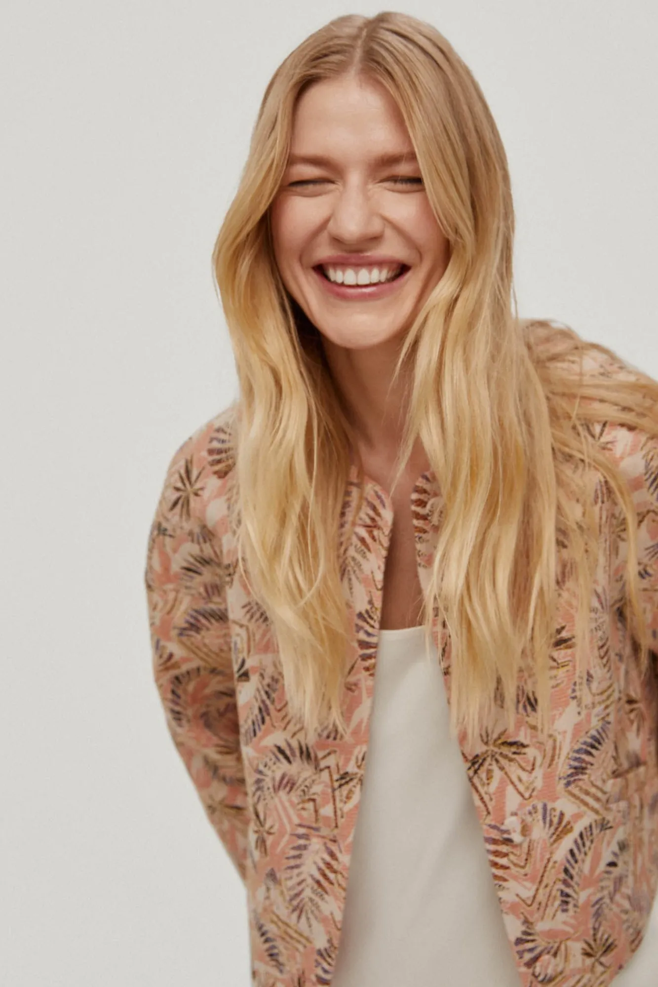 Chaqueta Abierta Corte Oversize.^Pedro del Hierro Fashion