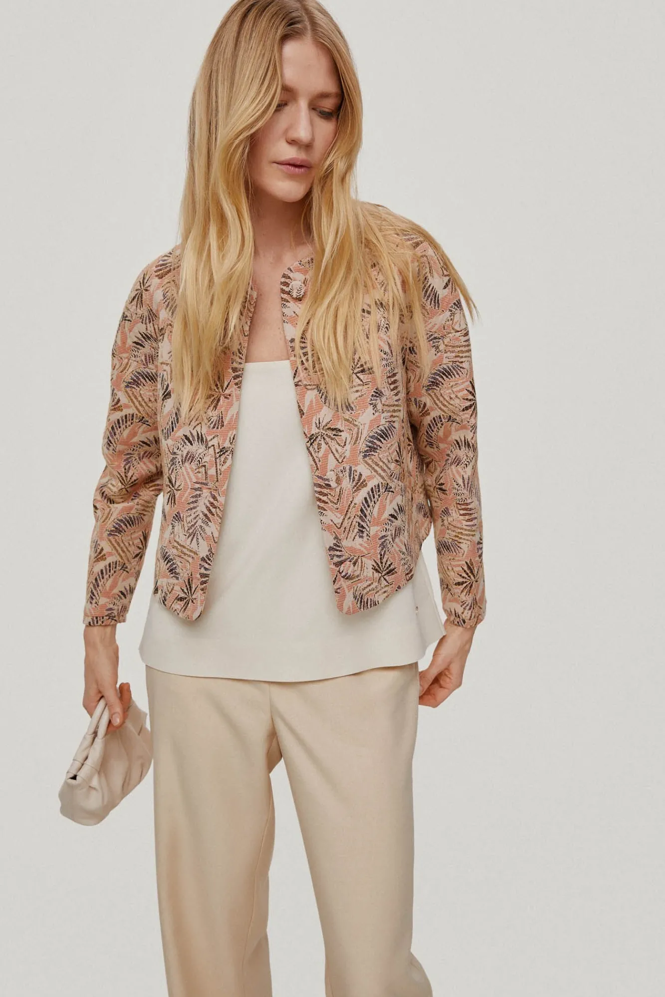 Chaqueta Abierta Corte Oversize.^Pedro del Hierro Fashion