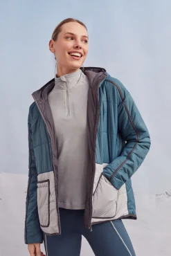 Chaqueta Acolchada Verde^Dash and Stars Best