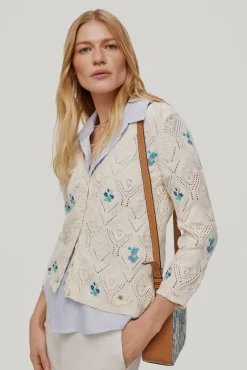 Chaqueta Bordada Flores^Pedro del Hierro Store