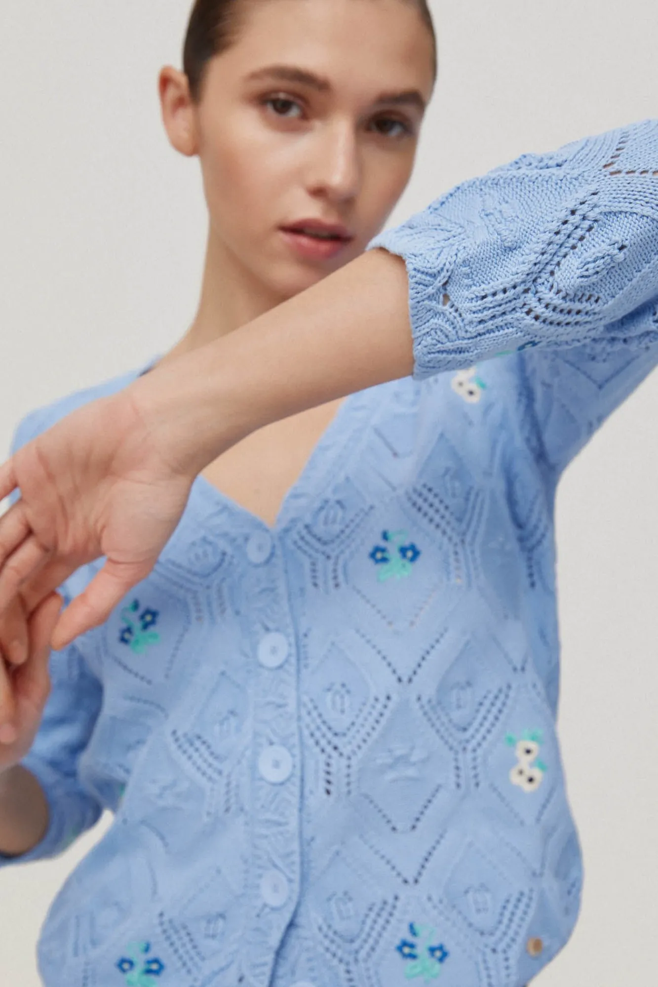 Chaqueta Bordada Flores^Pedro del Hierro Hot