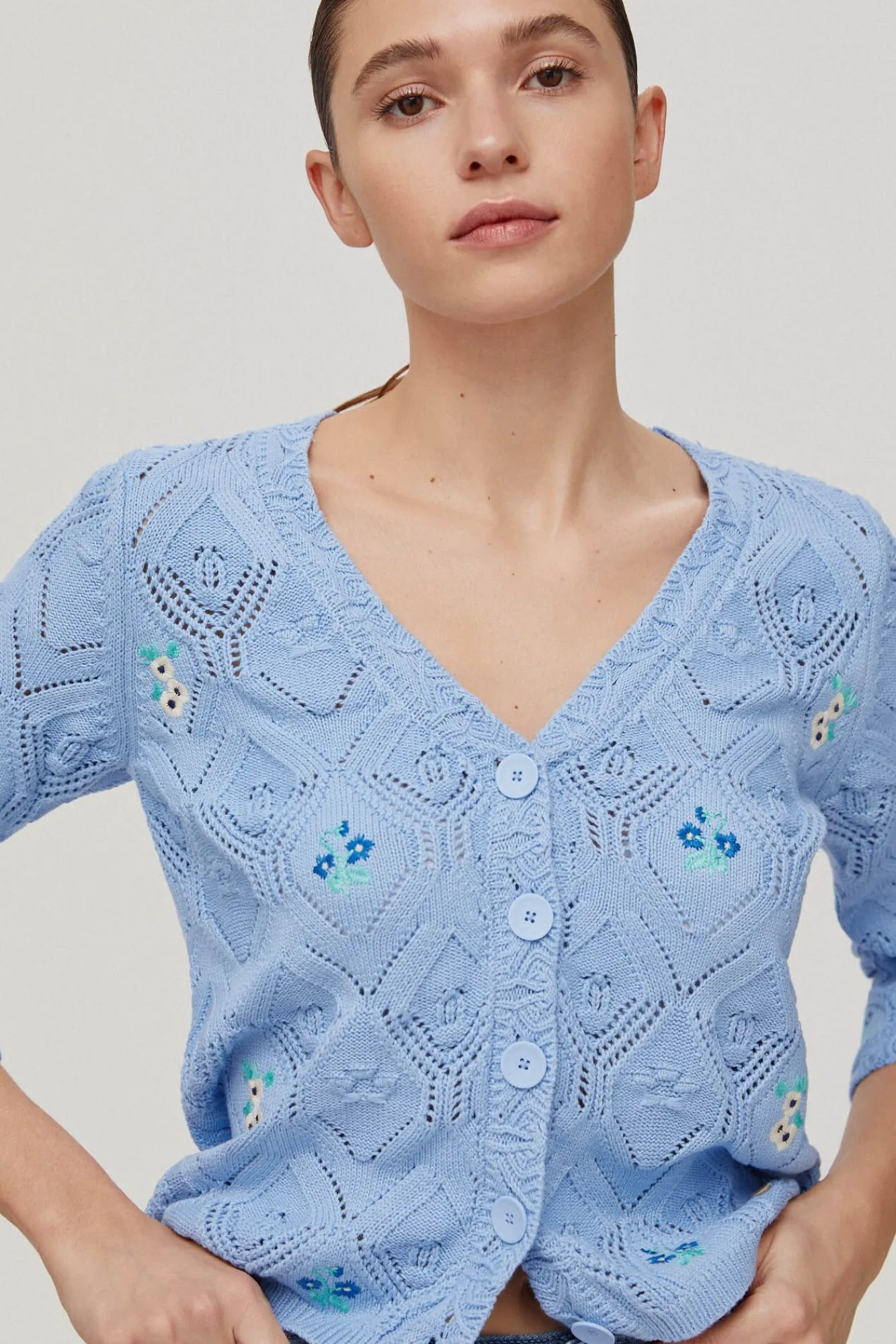 Chaqueta Bordada Flores^Pedro del Hierro Hot