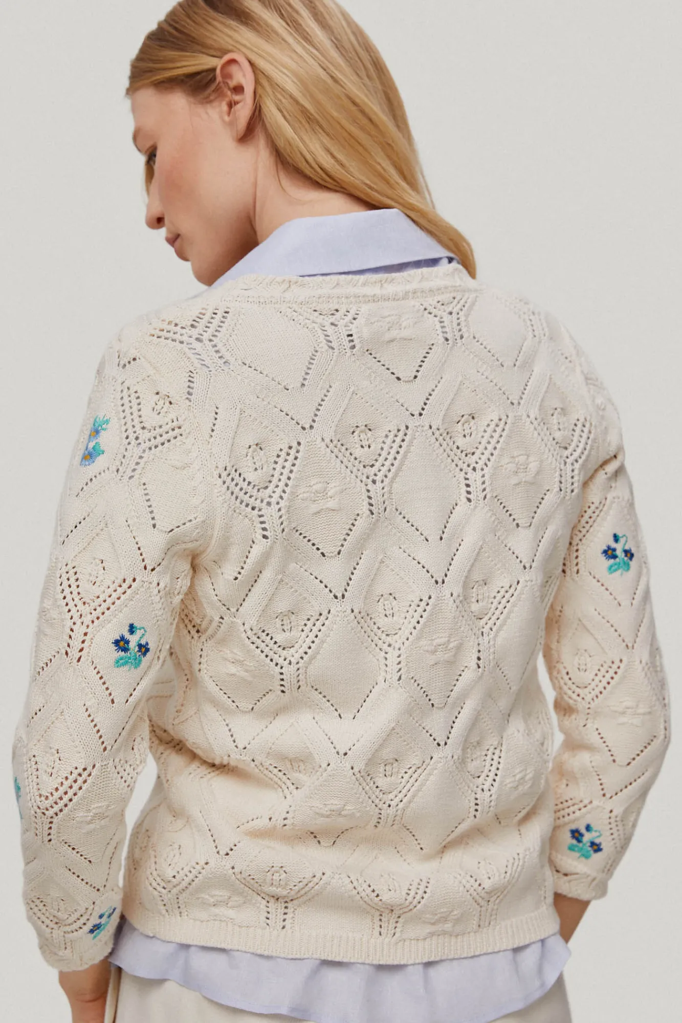 Chaqueta Bordada Flores^Pedro del Hierro Store