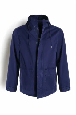 Chaqueta Con Capucha Algodon Lavado^Ooto Hot