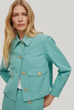 Chaqueta Corta Bolsillos Plastron^Pedro del Hierro New