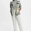 Chaqueta Corta Impermeable Metalizada^Esprit Online