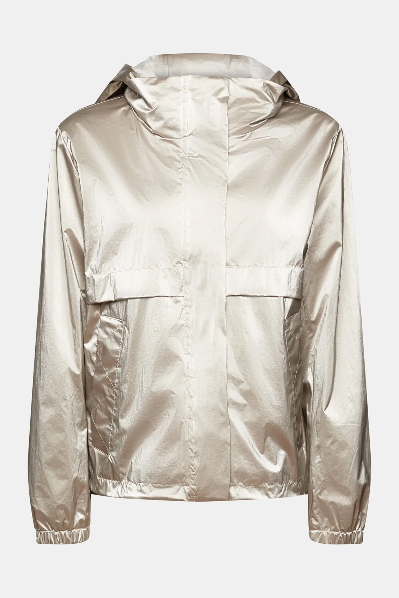 Chaqueta Corta Impermeable Metalizada^Esprit Cheap