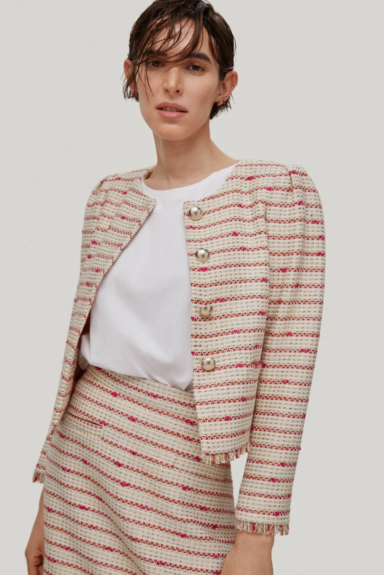 Chaqueta Corta Tweed^Pedro del Hierro Fashion